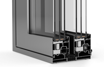 MB-77 HI lift and slide door profile