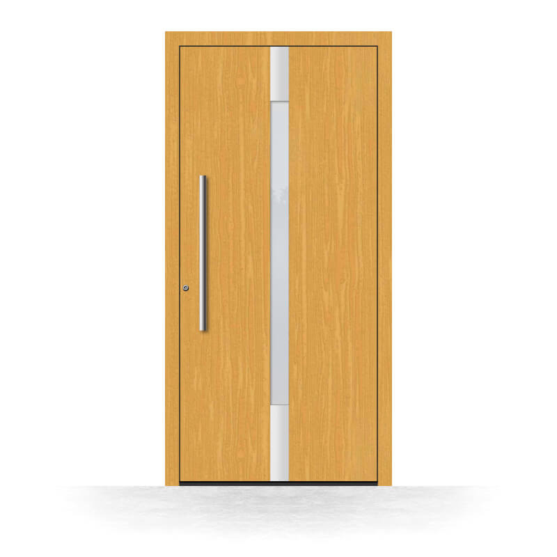 Wooden front door model Adelaide exterior view