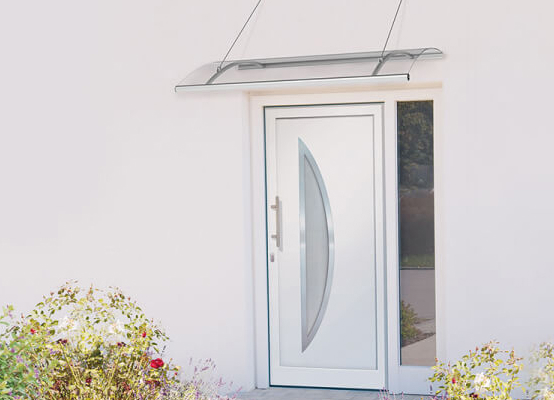 Canopy front door