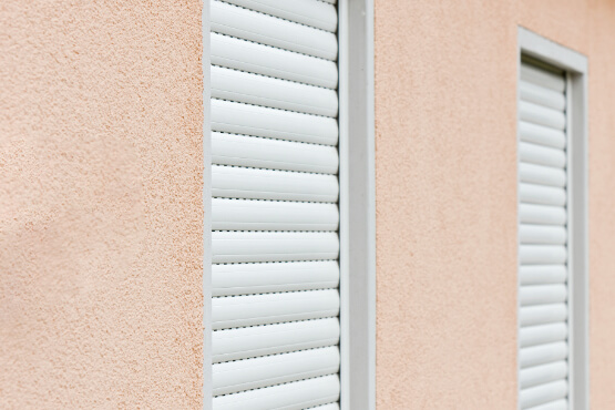 Plastic roller shutters