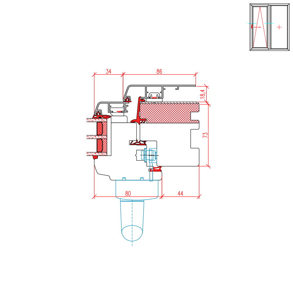 ECO Idealu Classicline detail drawings