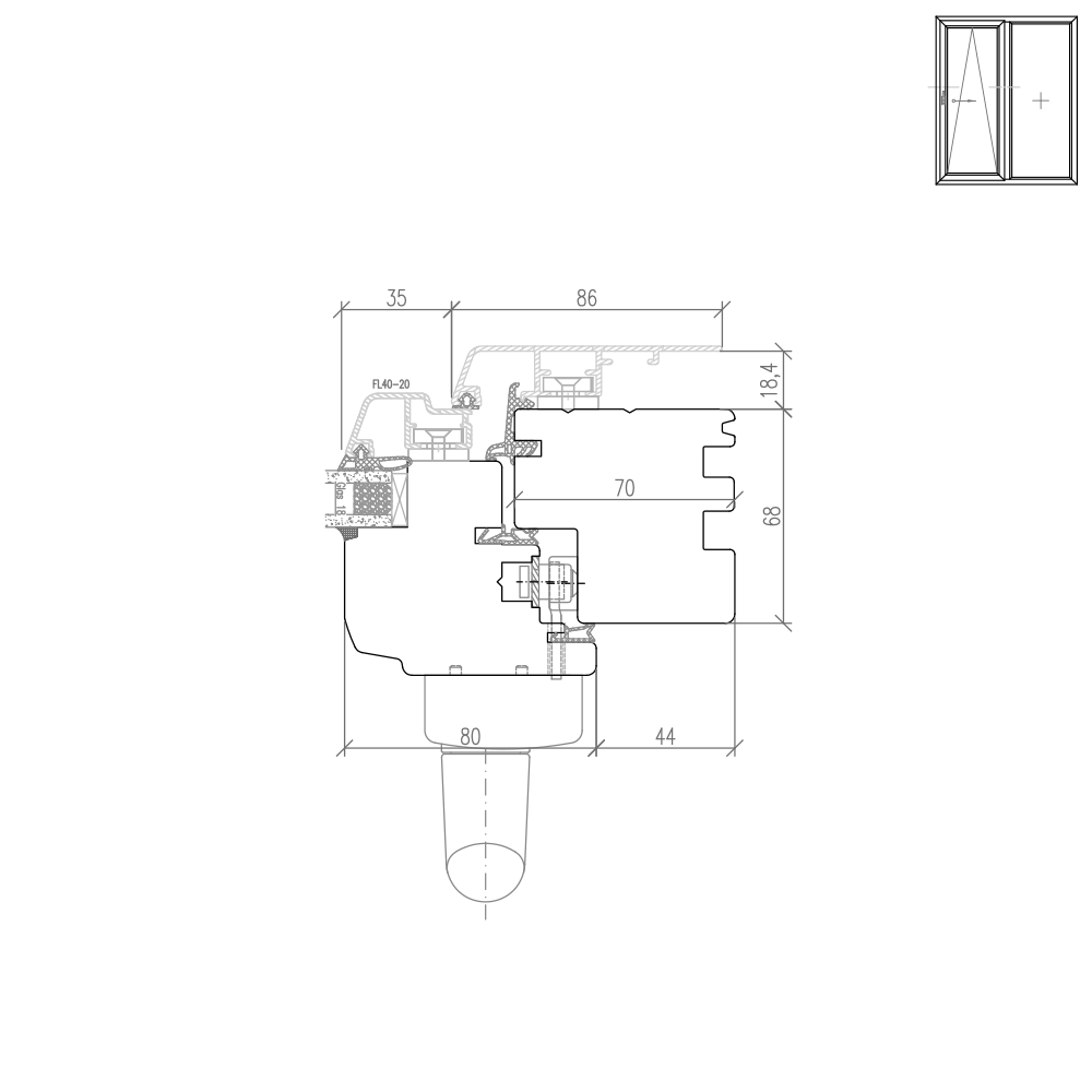 Idealu Trendline detail drawings