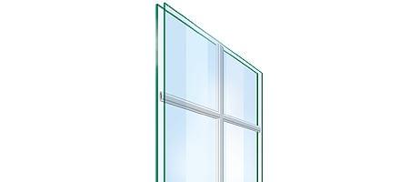 Helima glazing bar - upvc window