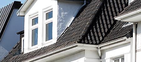 Vinyl dormer window