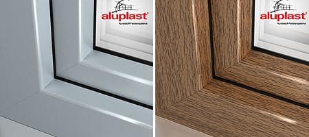 Example design diversity of aluplast upvc windows