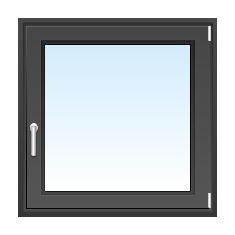 Dark gray window