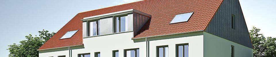 Large dormer with windows